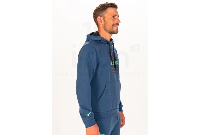 Mizuno Athletics Graphic Hoody Herren