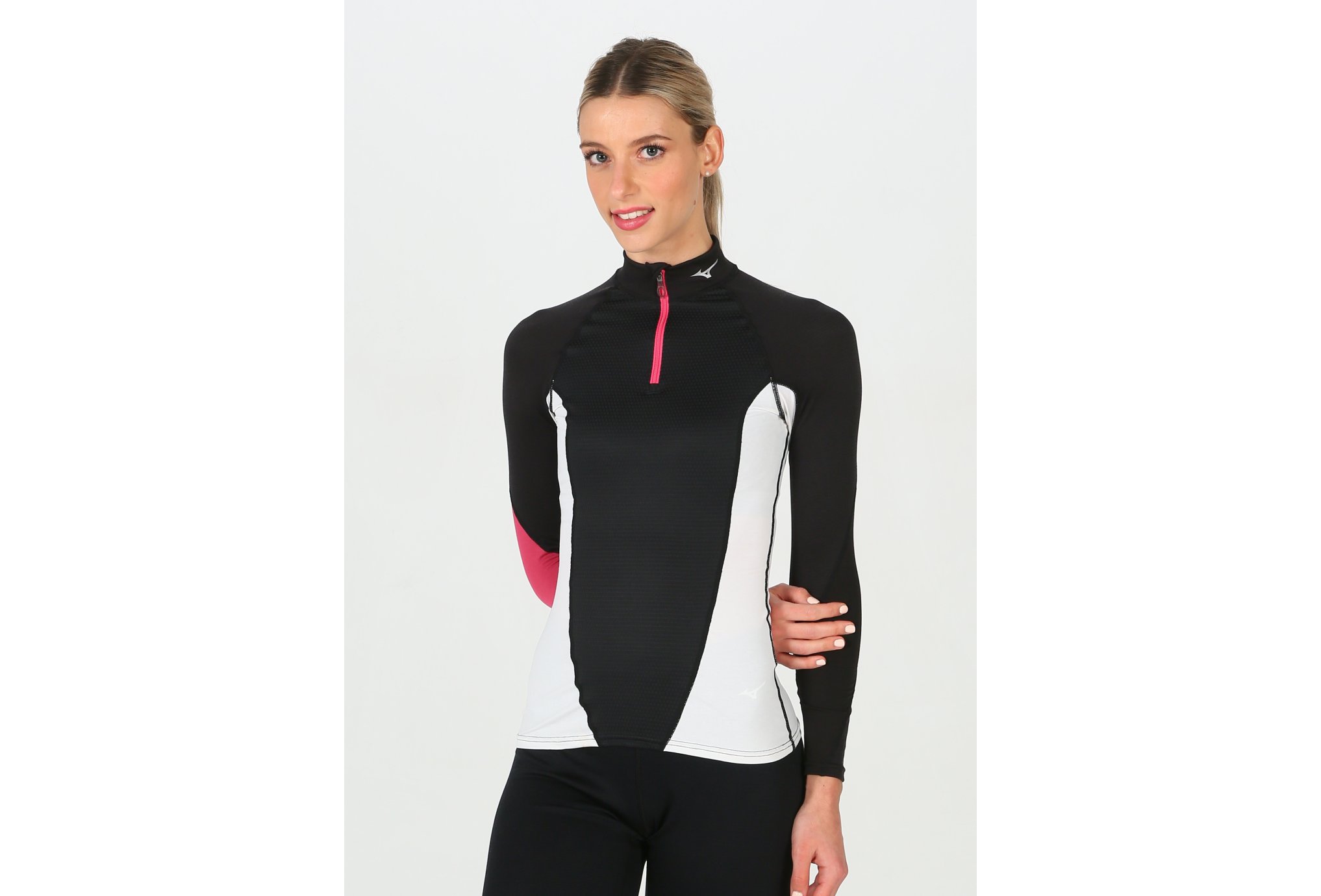 Mizuno Breath Thermo Virtual Body G1 1/2 zip W Diététique Vêtements femme
