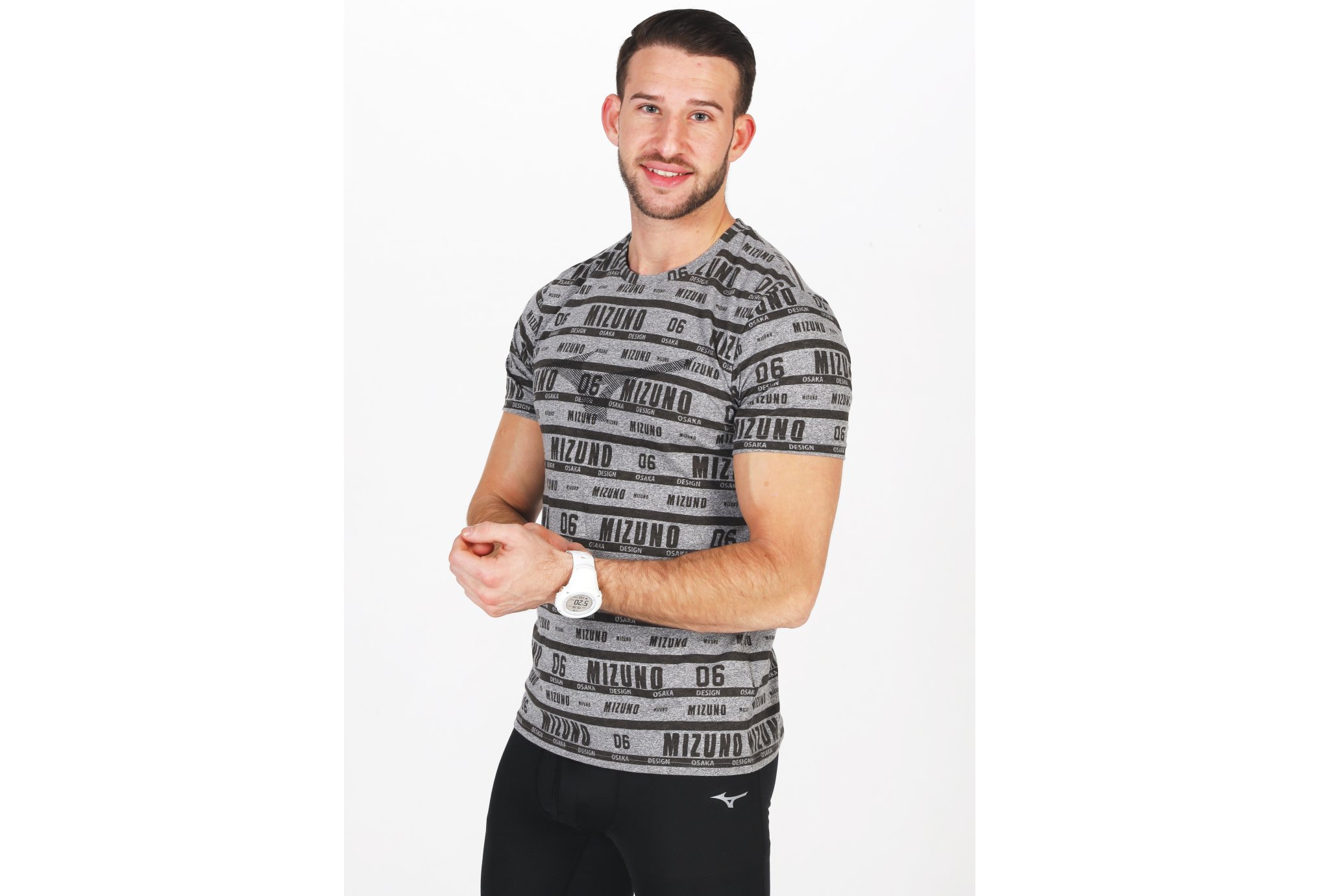 Mizuno Heritage Graphic M vêtement running homme