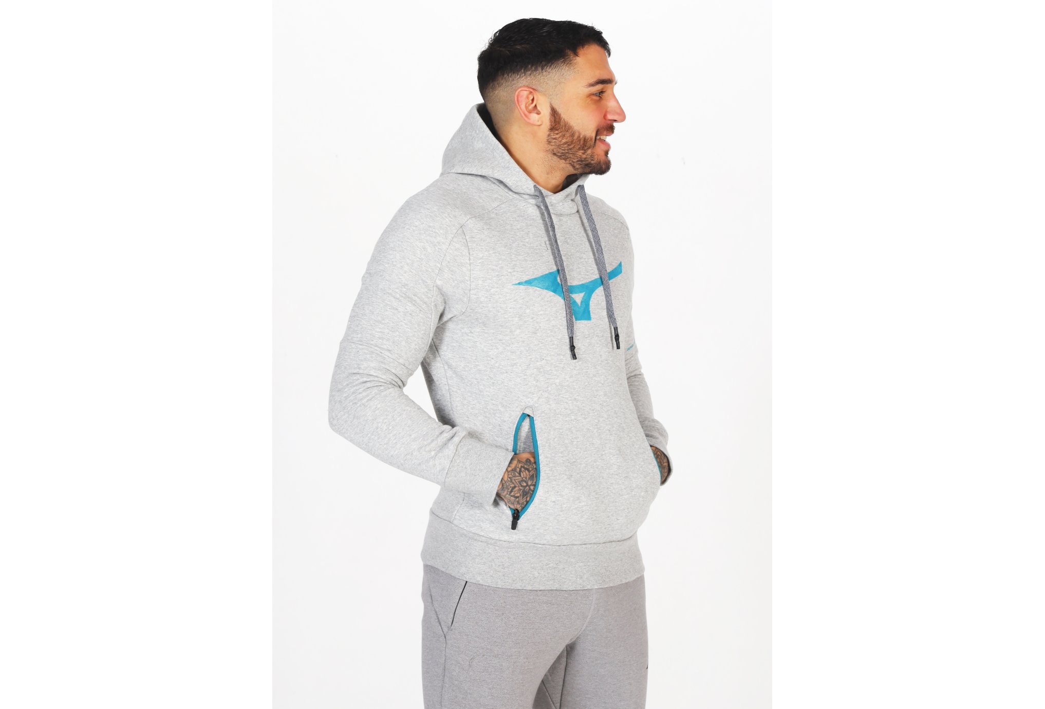 Mizuno Heritage Hoody M Diététique Vêtements homme