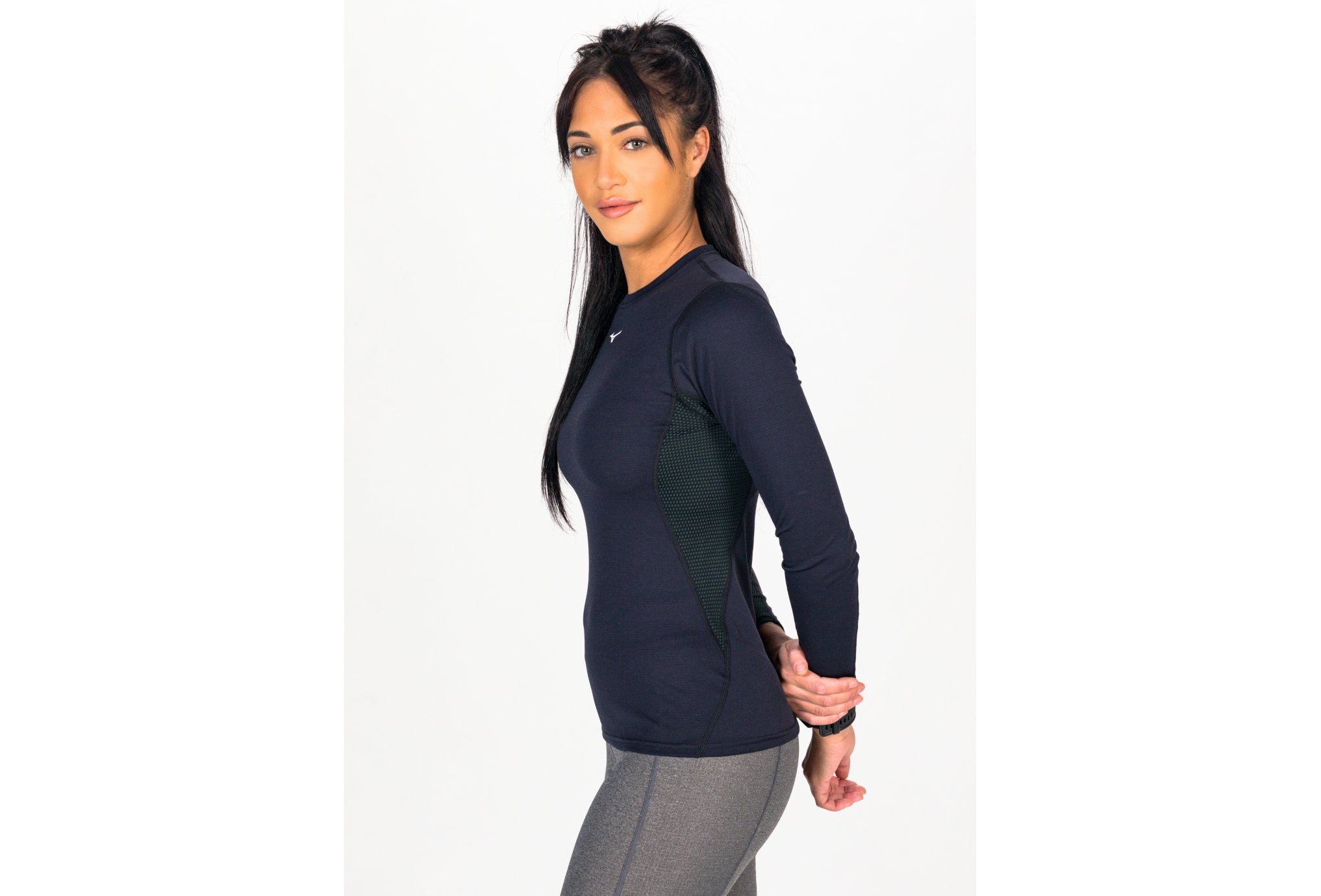 Mizuno Mid Weight Crew W vêtement running femme
