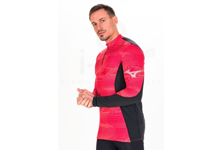 Mizuno camiseta manga larga Virtual Body G3 1/2 Zip