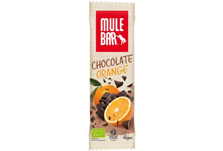 Mulebar Barra energtica Jimmy's - Chocolate/Naranja