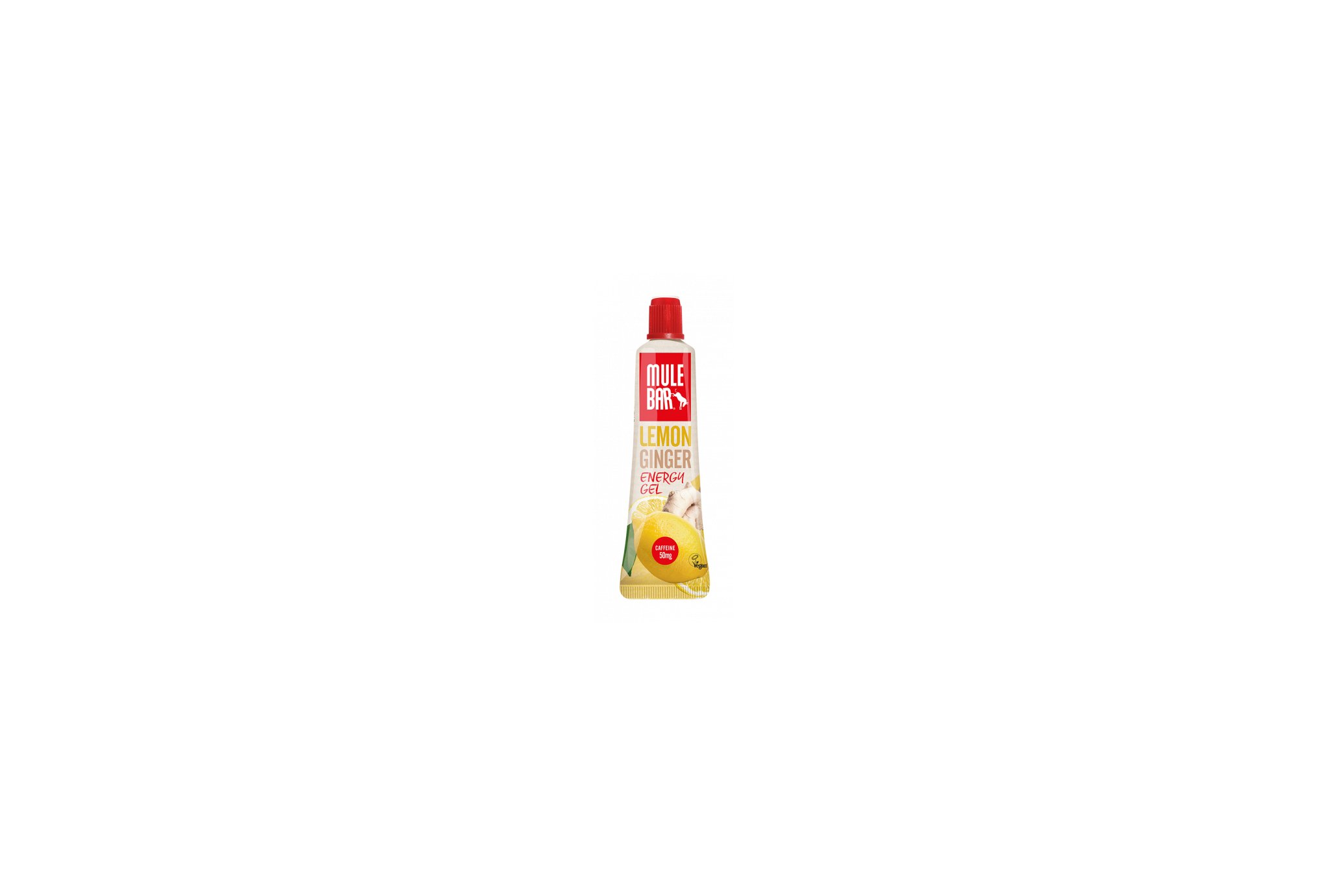 Mulebar Gel Energy Lemon Zinger Vegan - Citron/Gingembre Diététique Gels