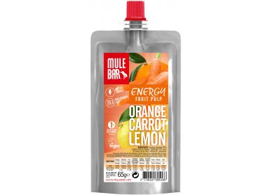 Mulebar Pulpe de fruits Vegan - Orange/Carotte/Citron 