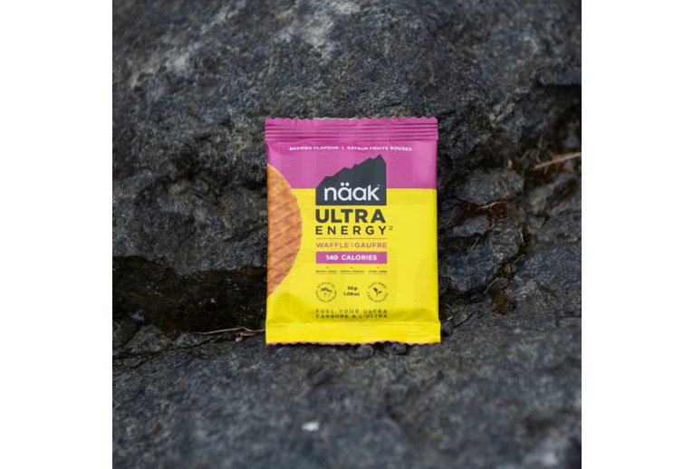 Naak gofre energ�tico Ultra Energy - caramelo salado frutas rojas