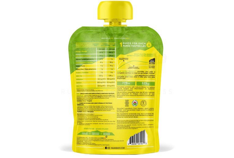 Naak Pree Ultra Energy - Apfel/Ahornsirup