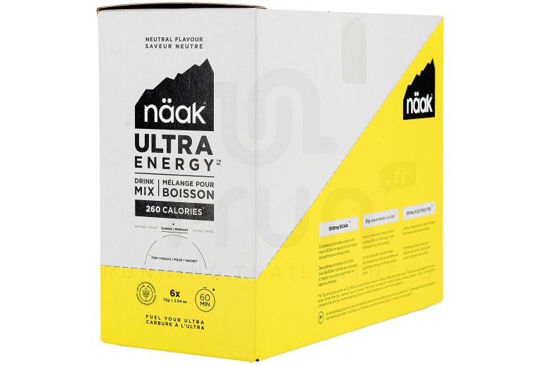Naak Ultra Energy - pastèque - 72 g - 6 sachets neutral