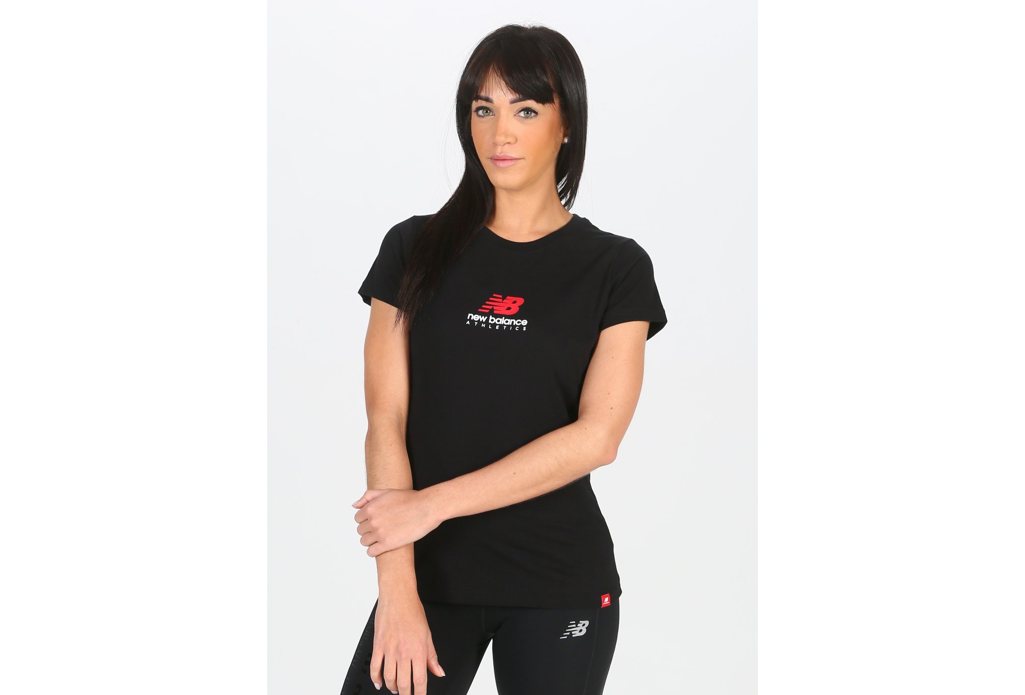 New Balance Essentials Icon Stacked W Diététique Vêtements femme