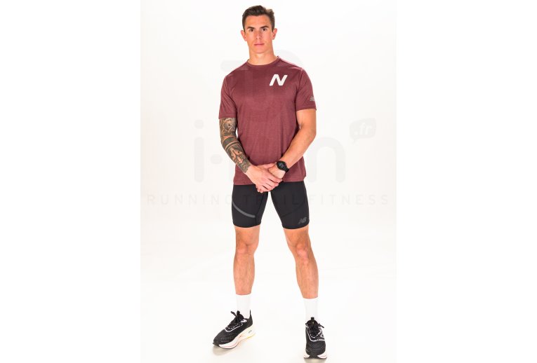 New Balance camiseta manga corta Graphic Impact Run