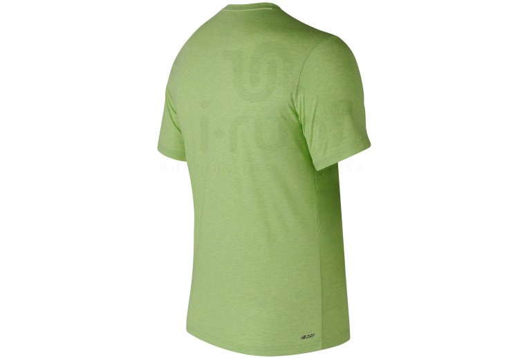 New Balance Camiseta manga corta Heather Tech NB Graphic