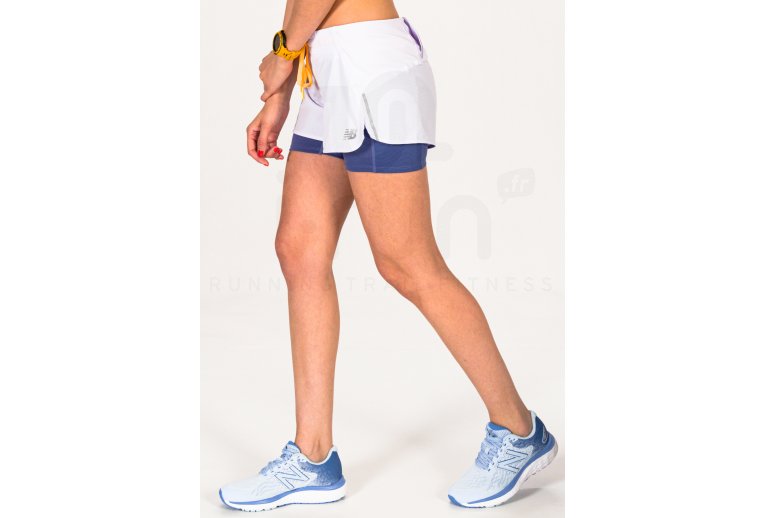 New Balance pantal�n corto Impact 2 en 1