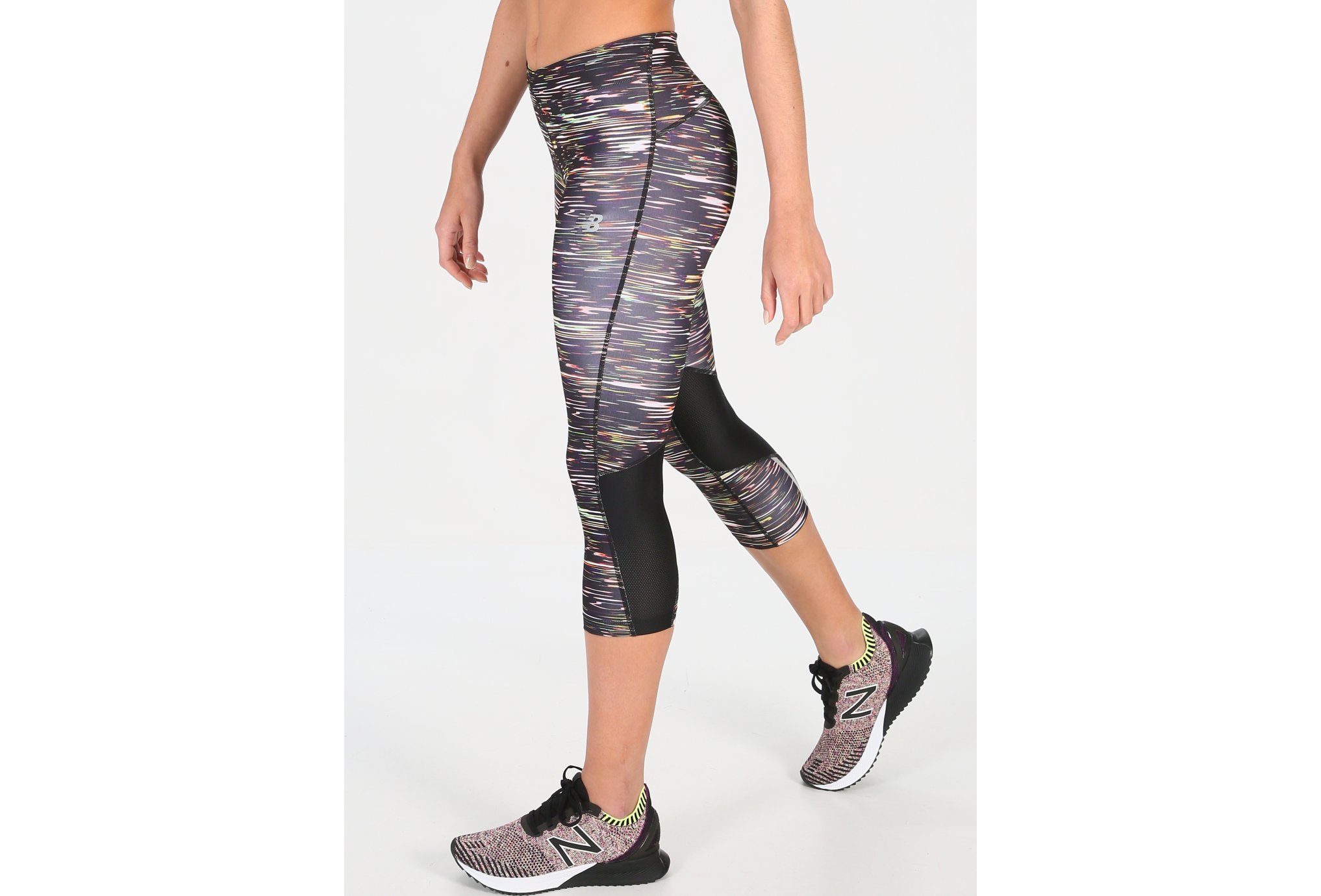 New Balance Impact Capri Print W Diététique Vêtements femme