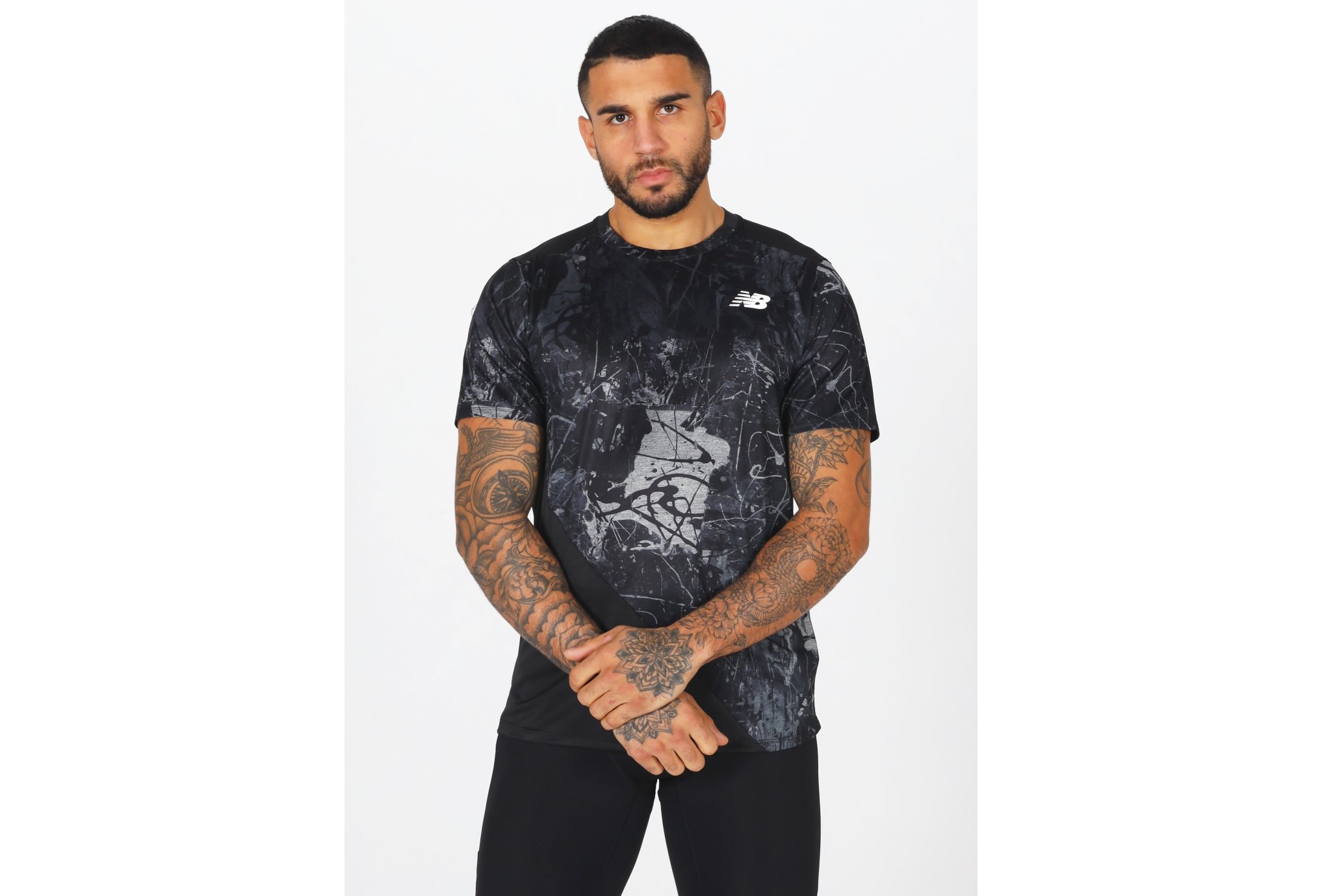 New Balance Printed Fast Flight M vêtement running homme