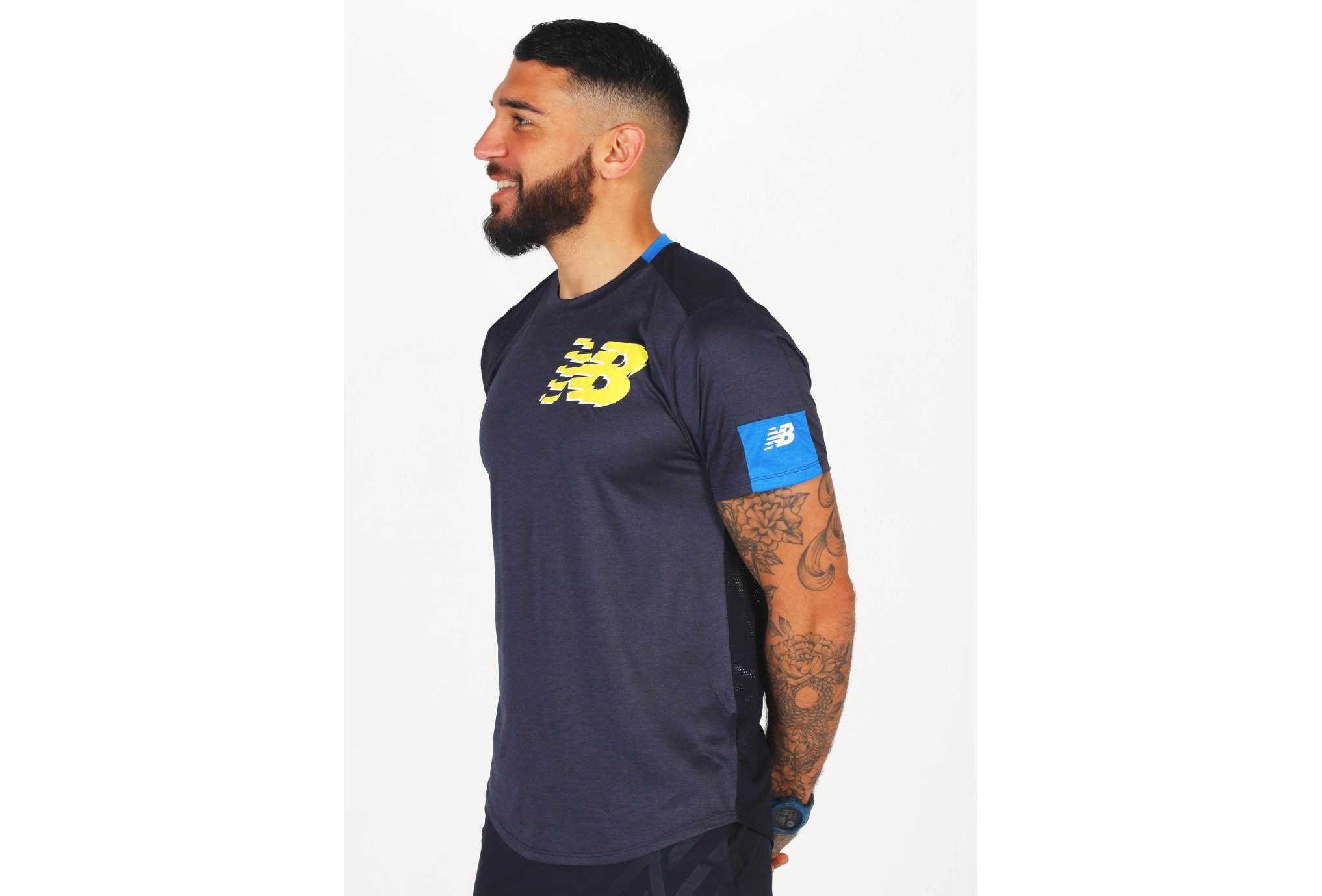 New Balance Printed Fast Flight M vêtement running homme