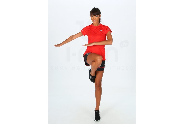 New Balance Pantal�n corto Printed Impact 2 en 1