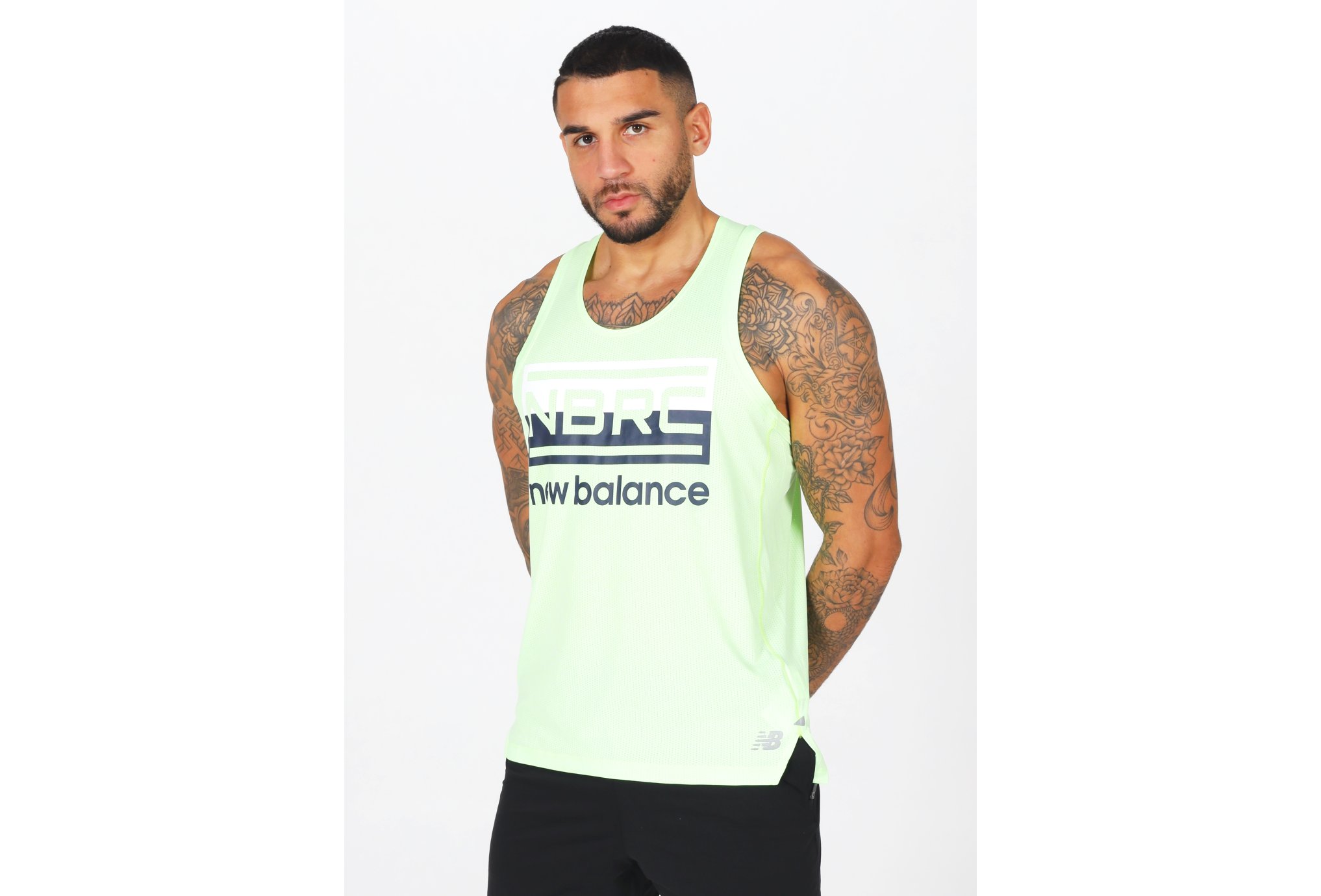 New Balance Printed Impact M Diététique Vêtements homme