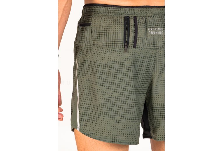 New Balance pantal�n corto Printed Impact Run