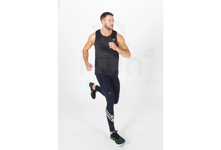 New Balance camiseta de tirantes Q Speed Fuel Jacquard