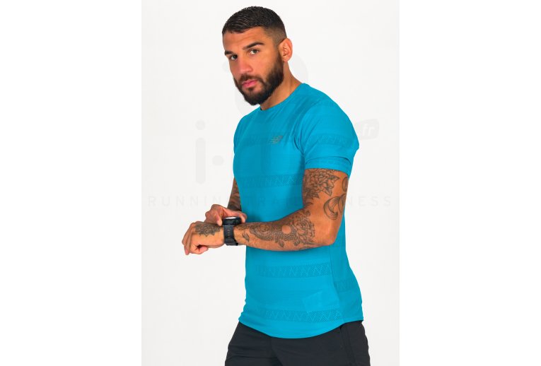 New Balance camiseta manga corta Q Speed Fuel Jacquard