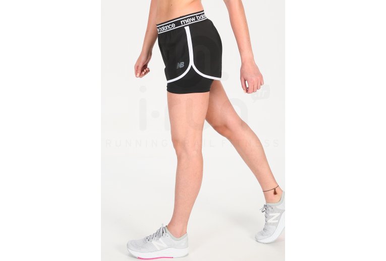 New Balance pantal�n corto Relentless 2 en 1