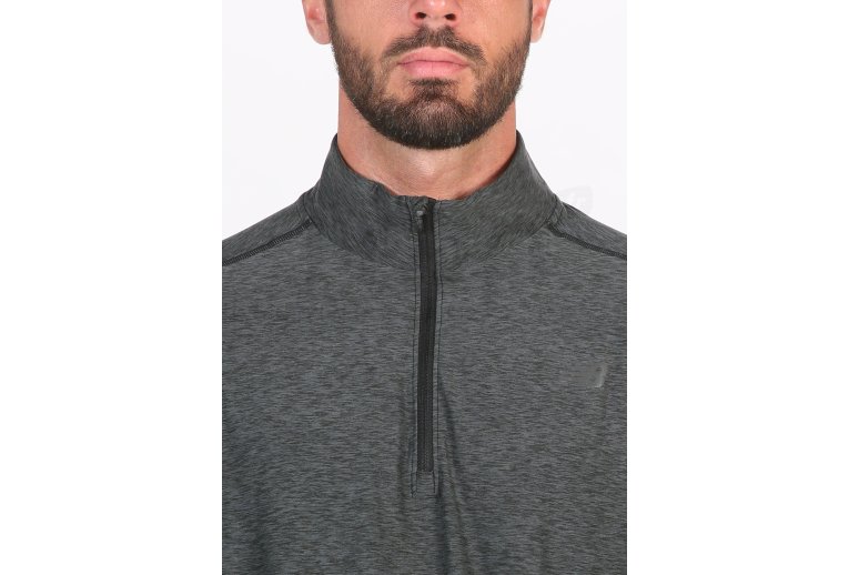 New Balance Camiseta manga larga Transit Quarter Zip