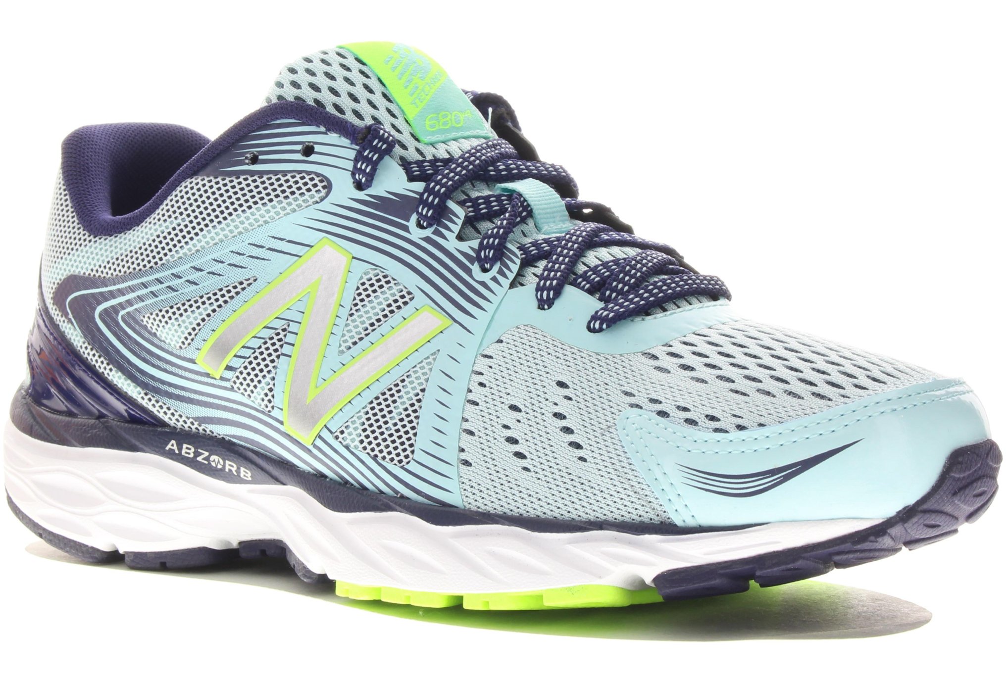 New Balance W 680 V4 - B femme Bleu pas cher