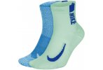 Nike 2 pares de calcetines Multiplier Ankle