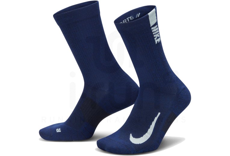 Pack de 2 pares de calcetines de running Multiplier Crew Nike