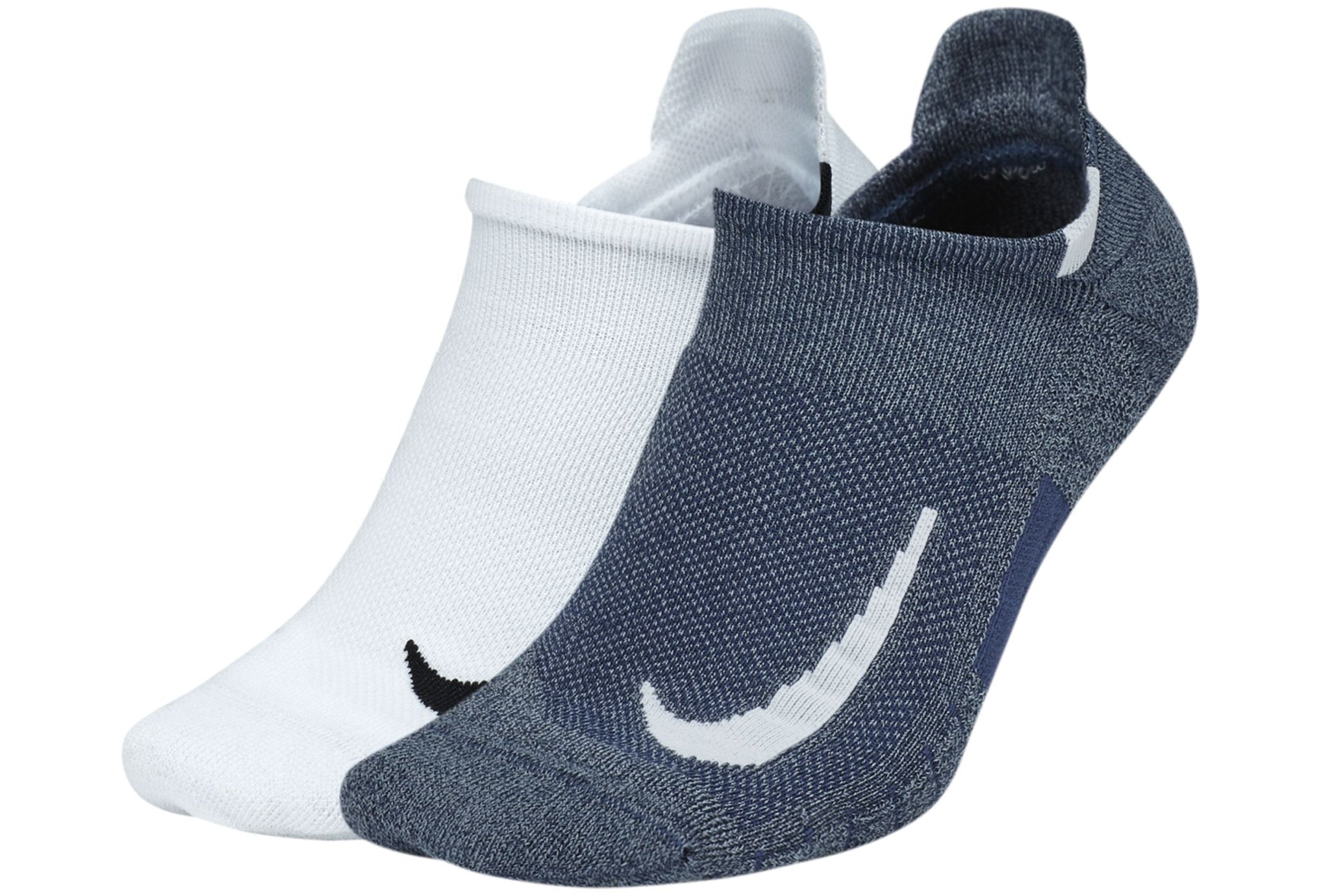 Nike 2 paires Multiplier No Show Chaussettes