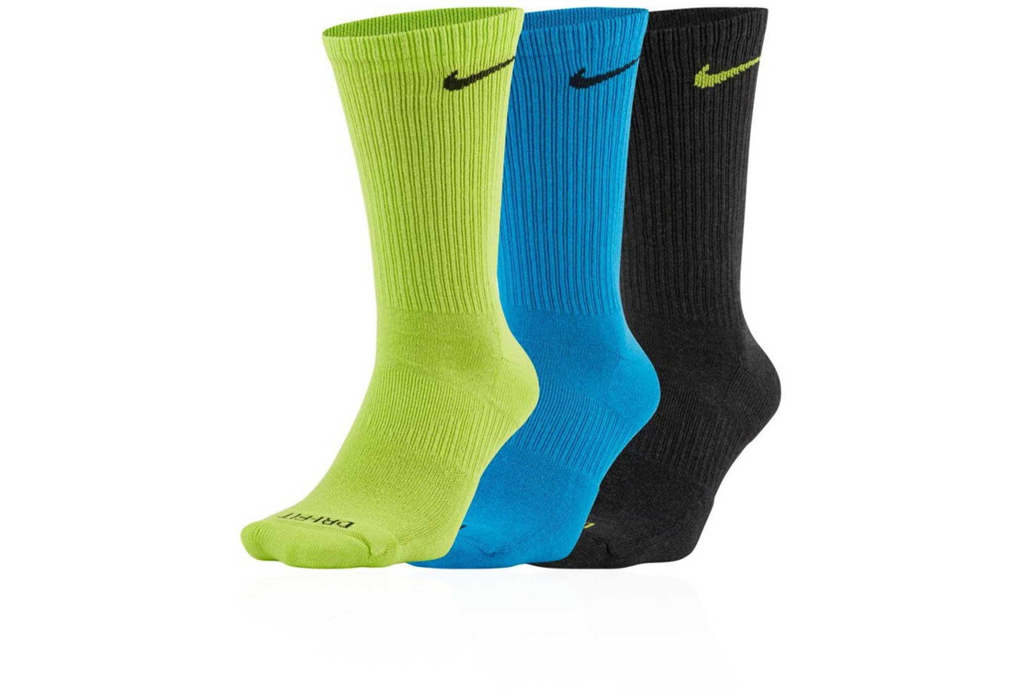 Nike 3 paires Everyday Plus Cushioned Crew Chaussettes