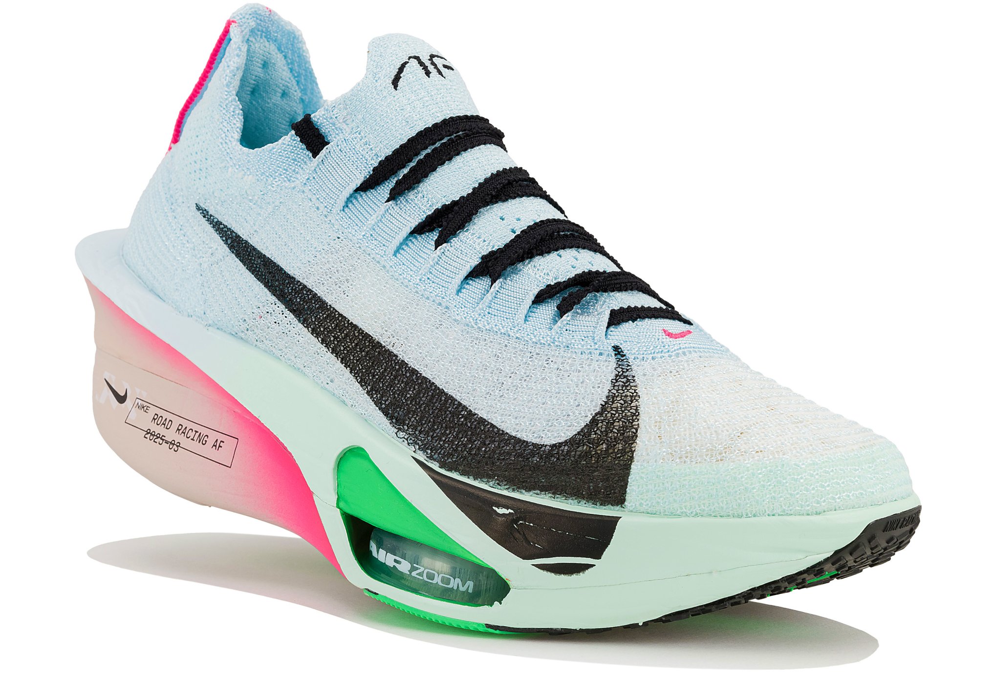 Nike Air Zoom Alphafly NEXT %3 アルファフライ3 Nike Air Zoom Alphafly NEXT% 3 Electric Men's Shoes