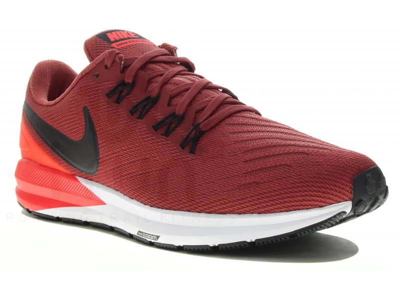 Nike Air Zoom Structure 22 M homme Rouge pas cher