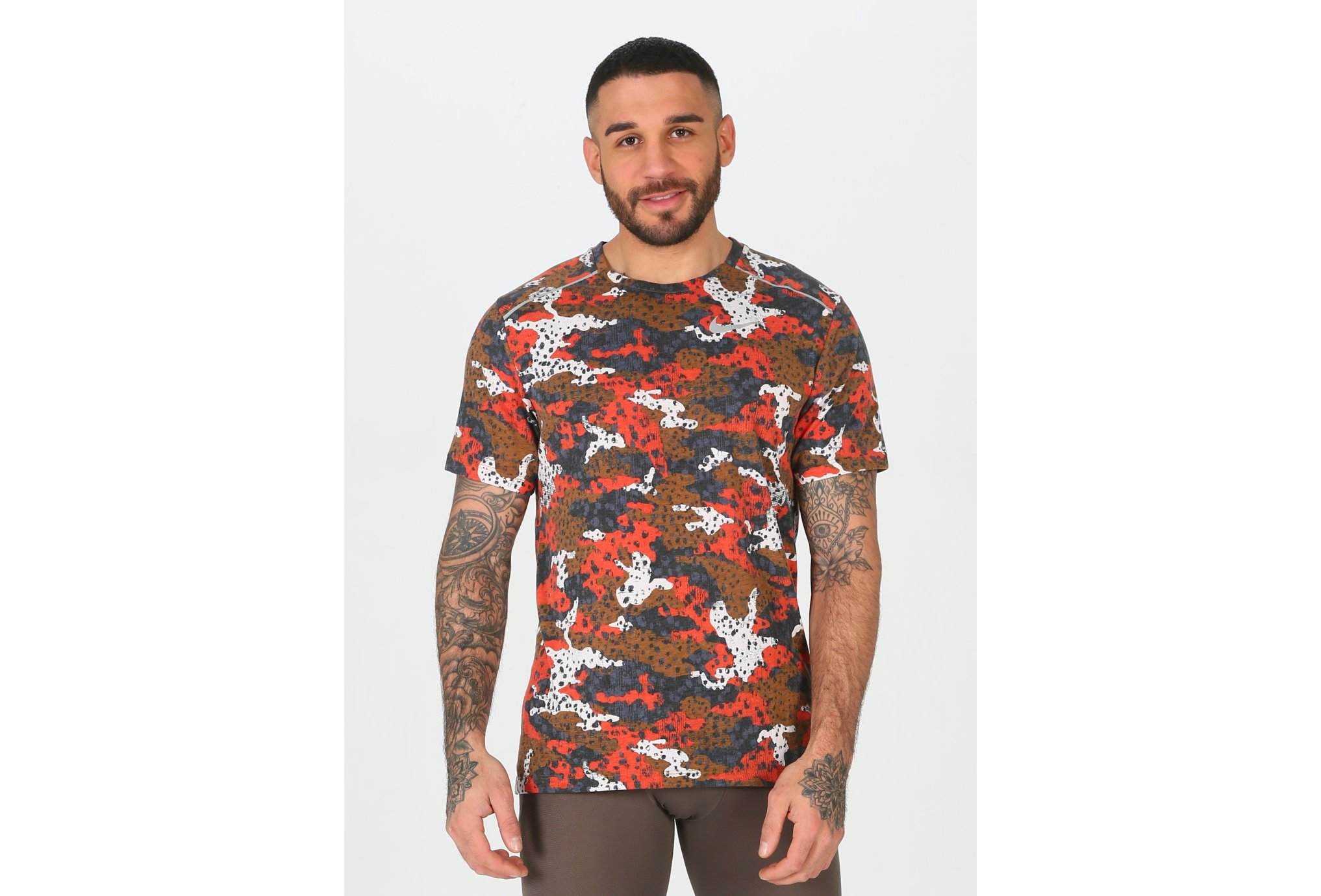 Nike Breathe Rise 365 Print M Diététique Vêtements homme