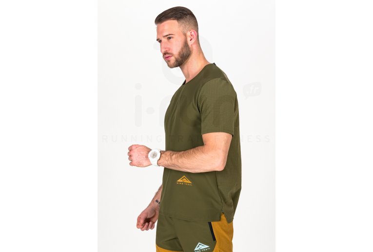 Nike camiseta manga corta Breathe Rise 365 Trail
