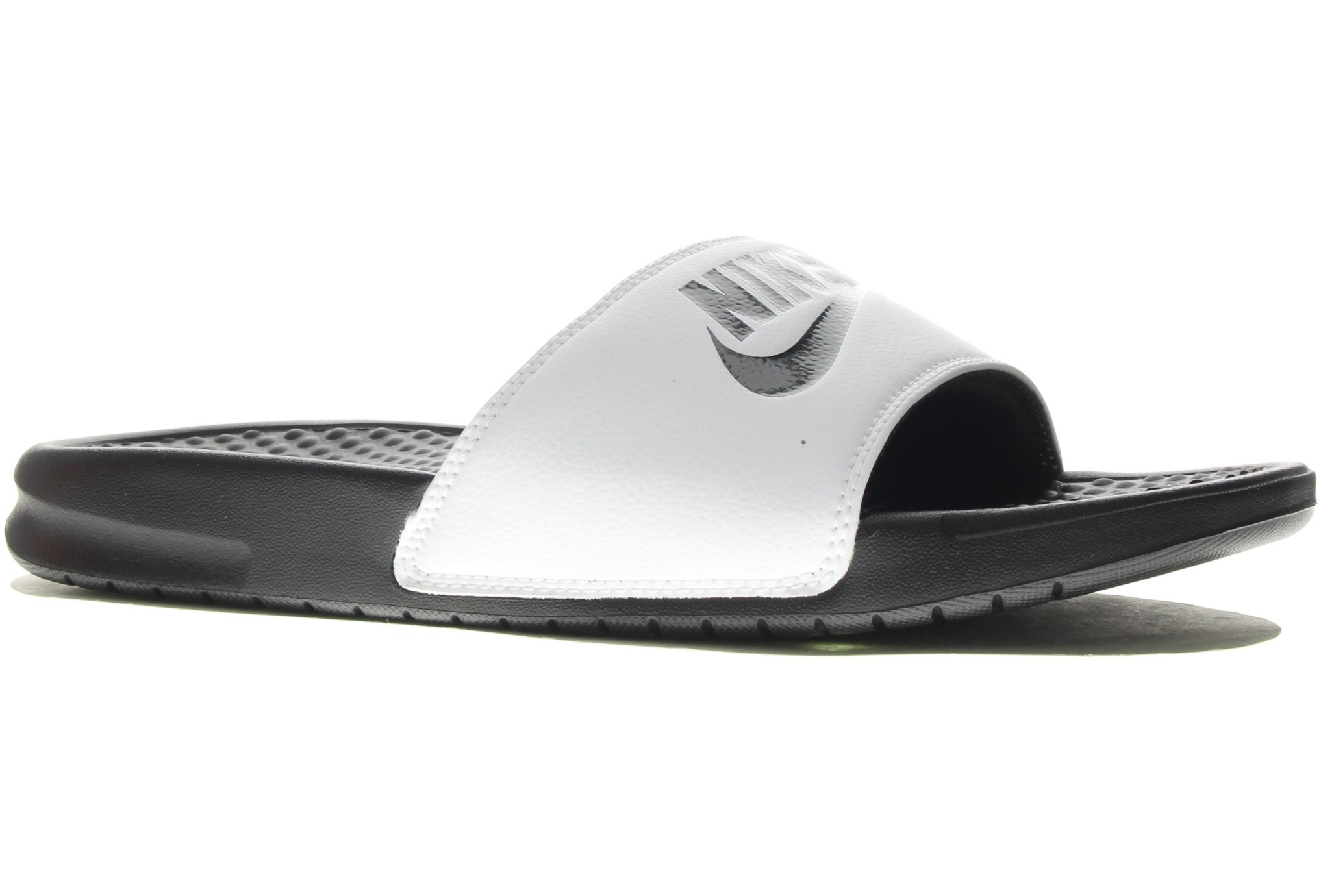 claquette nike blanche et grise