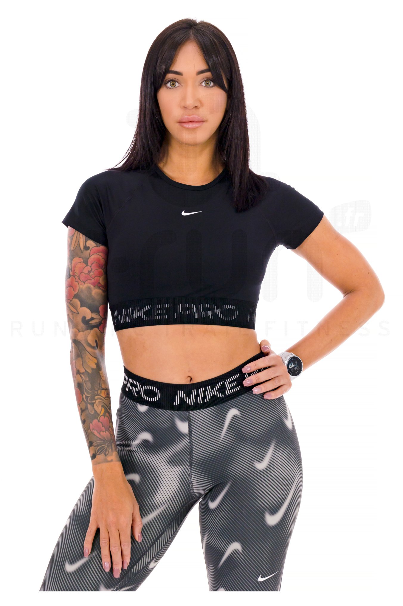 Nike camiseta manga corta Crop Pro GX