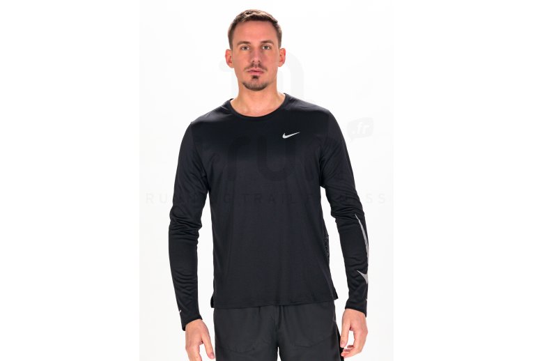 Nike camiseta manga larga Dri-Fit Miler Run Division Flash