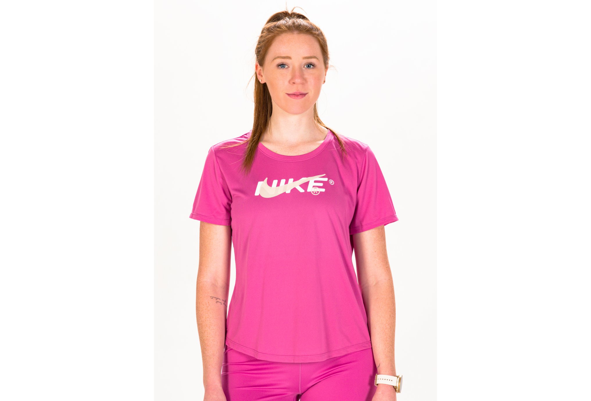 T-shirt Rose Nike Femme Sportwear Top pas cher | Espace des Marques