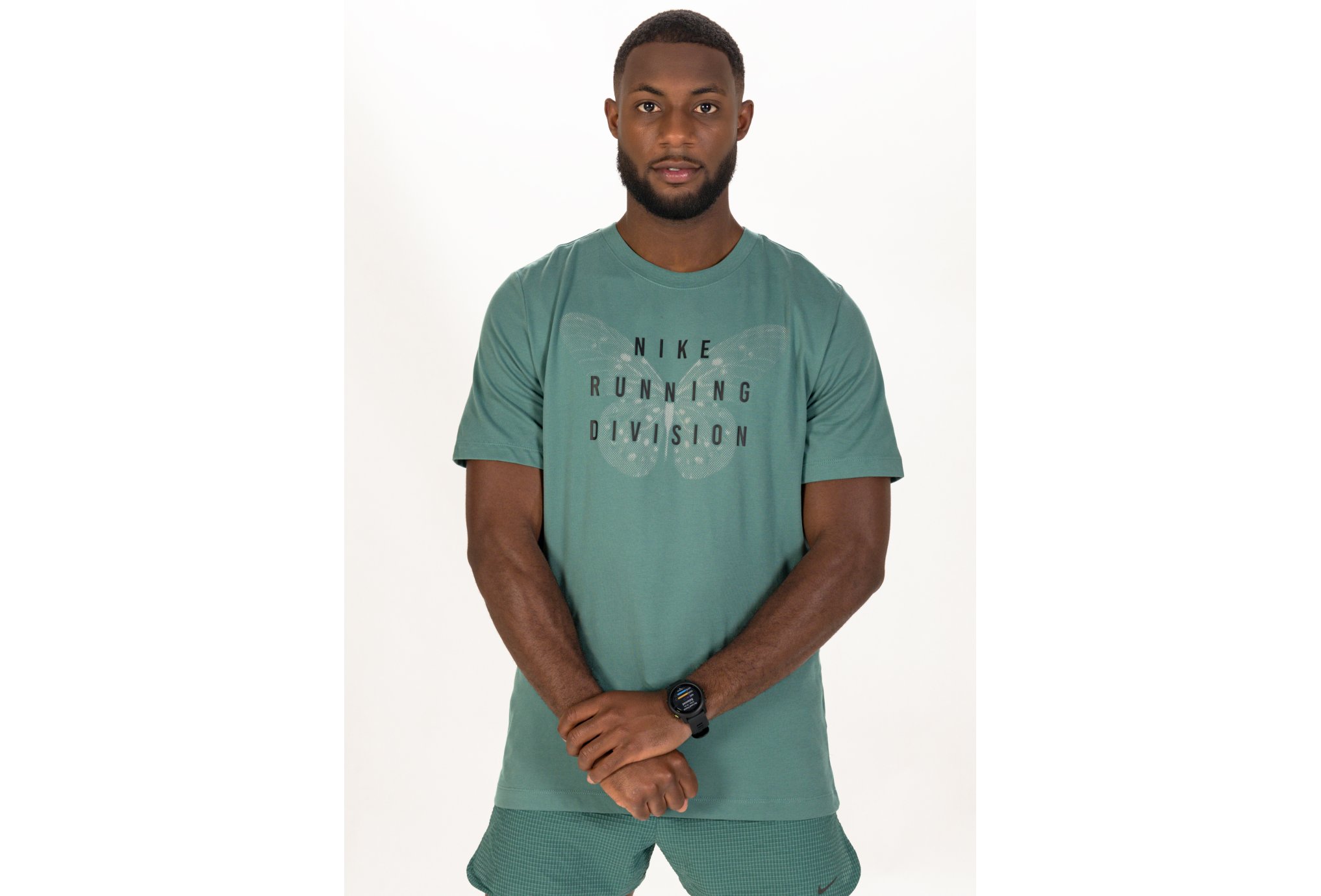 ウォーキング・ランニングウェア nike dri-fit running division shirt Nike Running - Run Division Logo-Print Dri-FIT T-Shirt