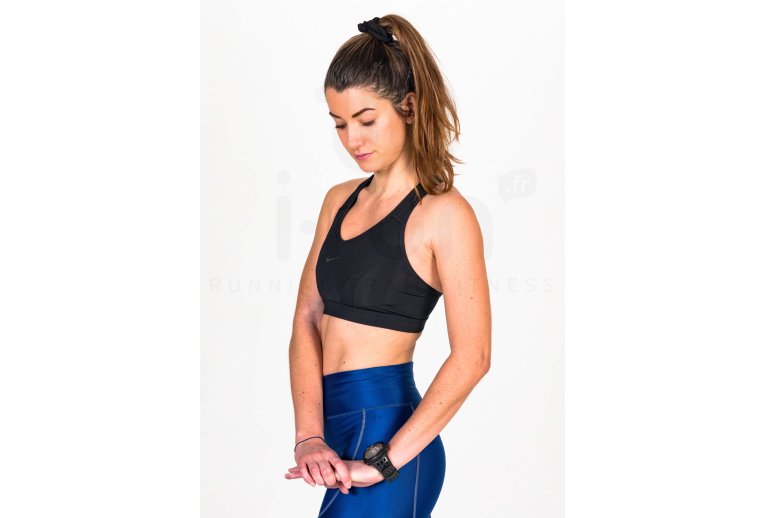 Nike sujetador deportivo Dri-Fit Swoosh Icon Clash