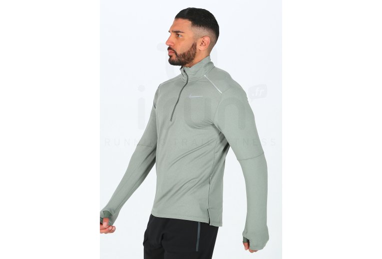 Nike camiseta manga larga Element Crew 3.0 1/2 Zip