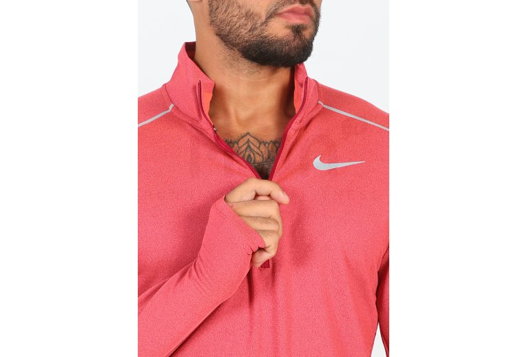 Nike camiseta manga larga Element Crew 3.0 1/2 Zip