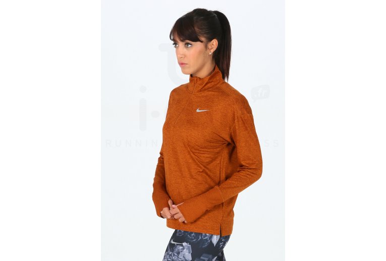 Nike camiseta manga larga Element Half Zip