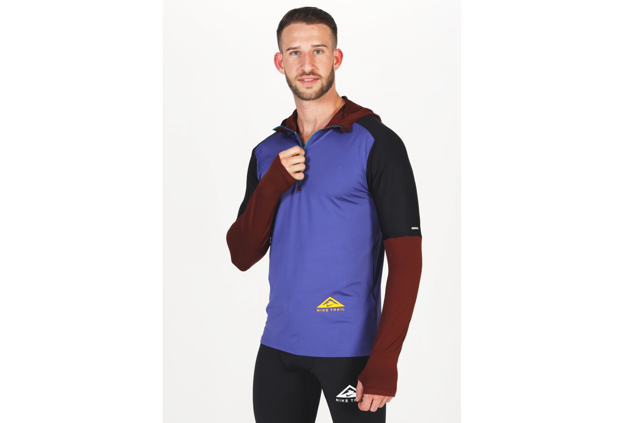 Nike Element Trail Hoodie M vêtement running homme