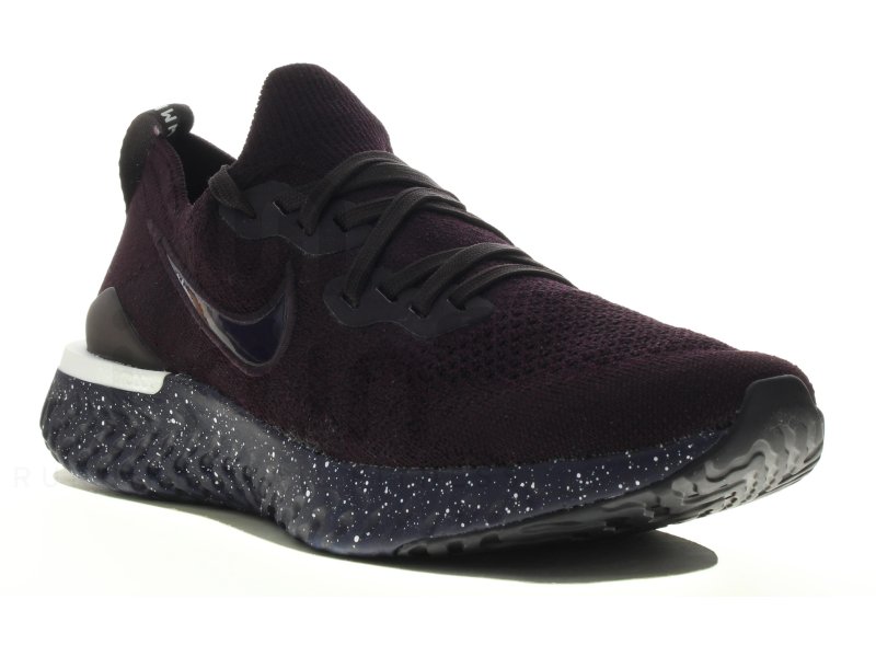nike epic react flyknit femme violet
