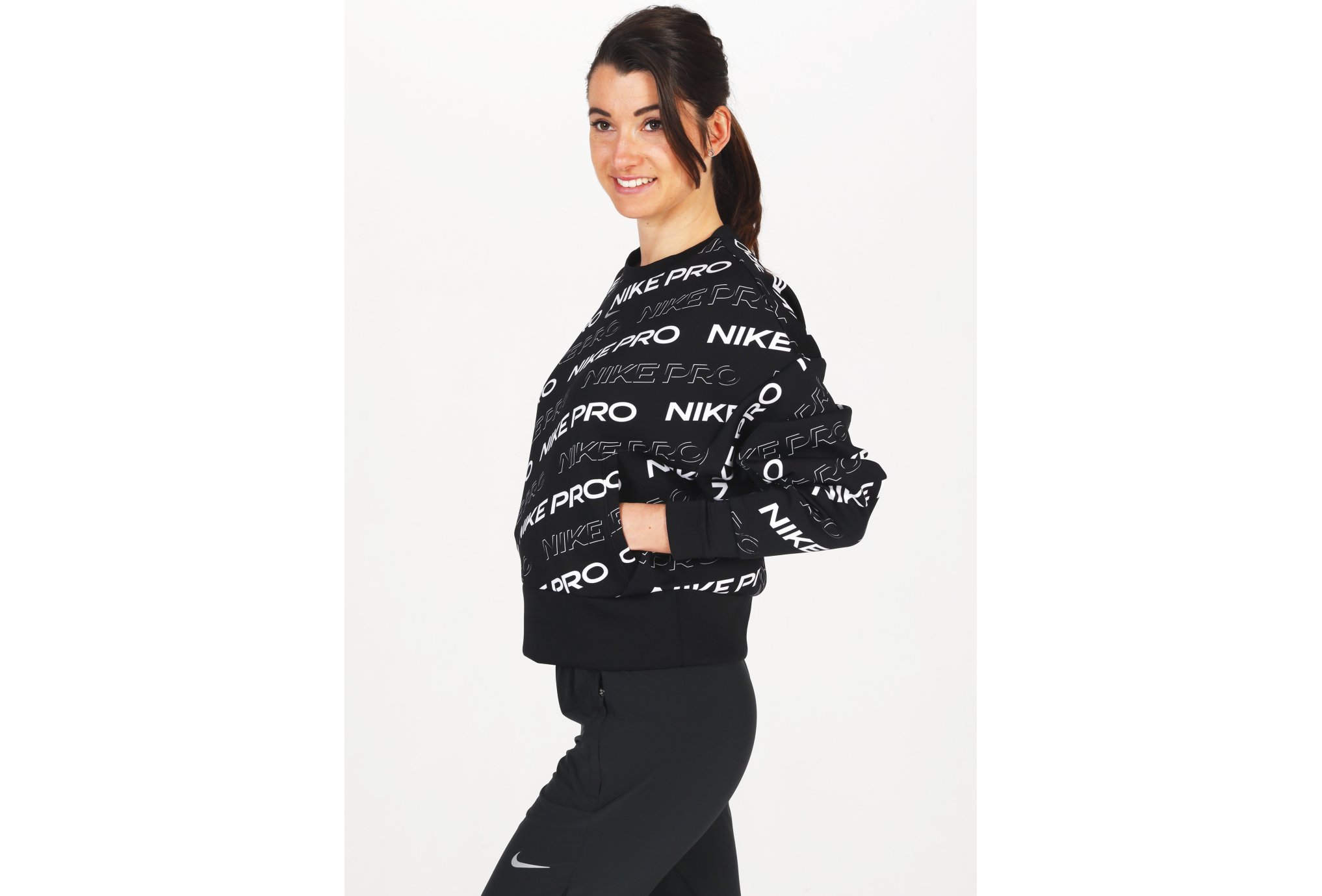 Nike Fleece Crew W vêtement running femme