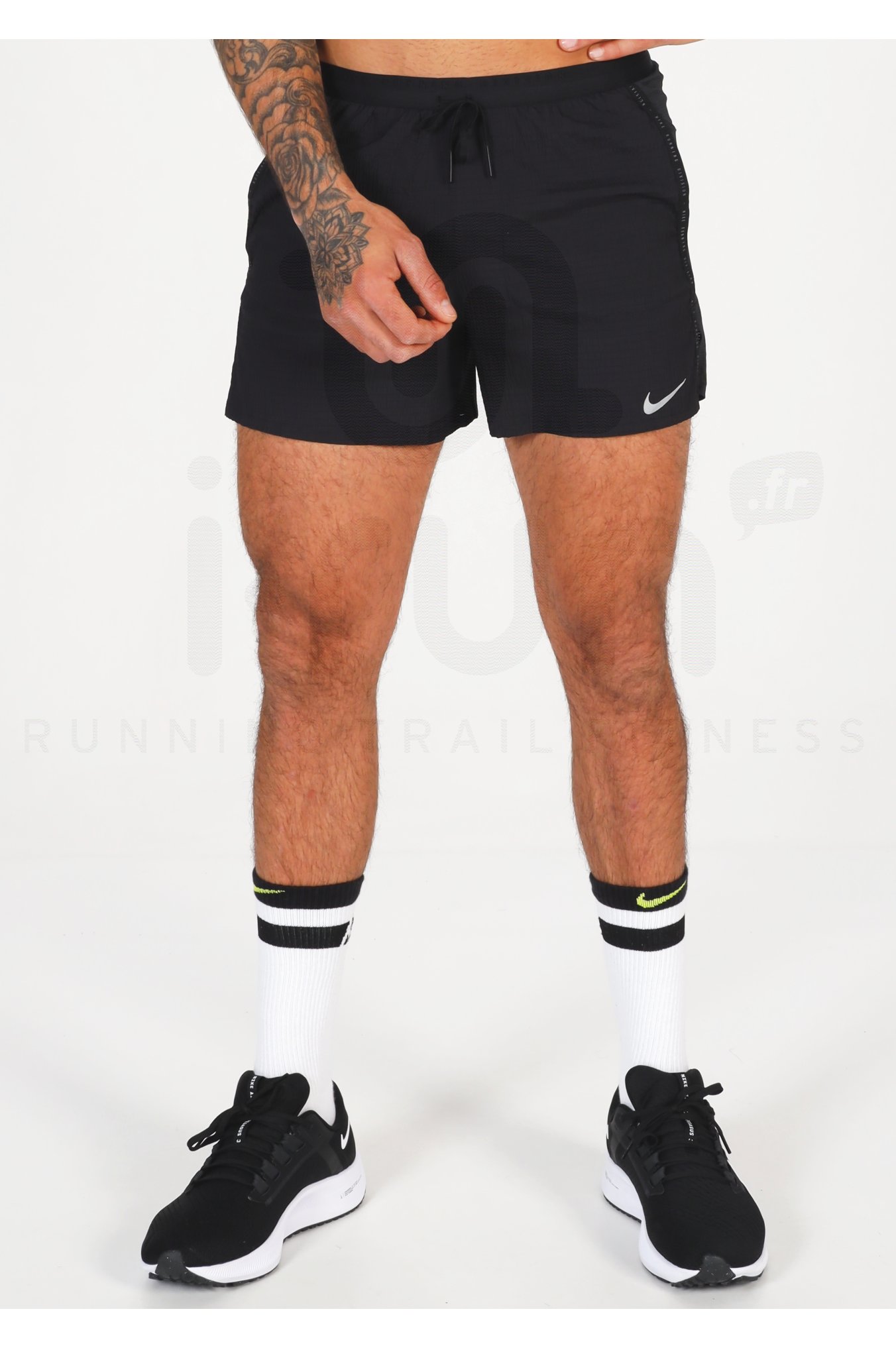 Nike Flex Stride Run Division 2 en 1 M homme Noir pas cher