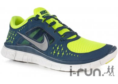 Botánica Izar Articulación Nike Free Run+3 M homme pas cher