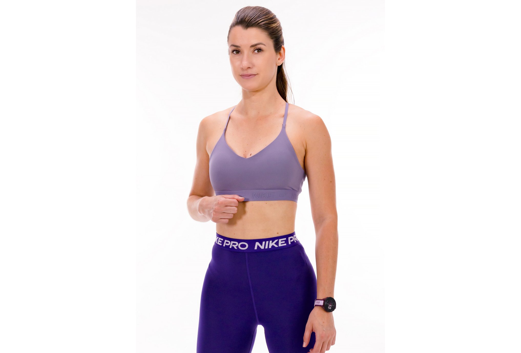 nike indy bra purple